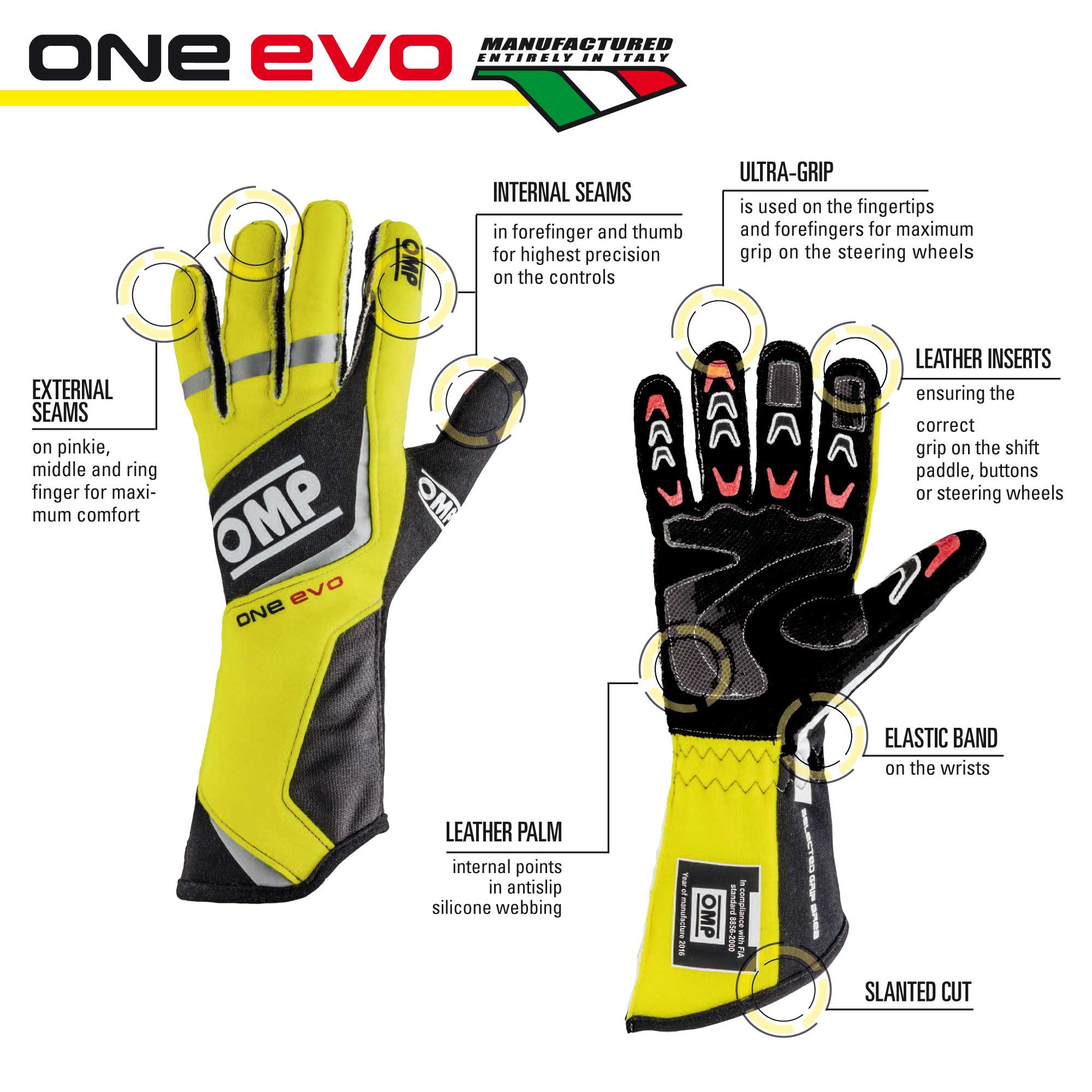 OMP ONE EVO Gloves IB/759